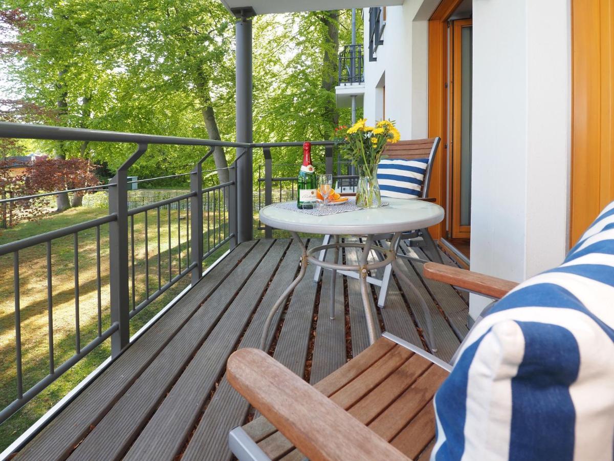 Kaiservillen Heringsdorf - 1-Raum-Ferienwohnung Mit Balkon D113 Exterior foto